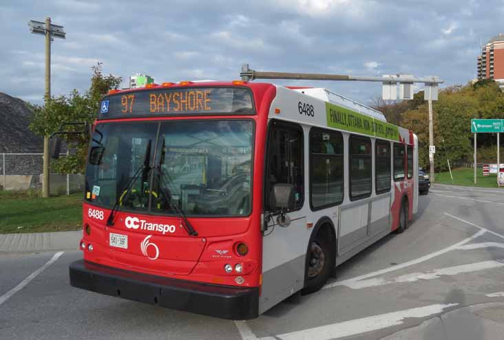 OC Transpo New Flyer D60LFR 6488